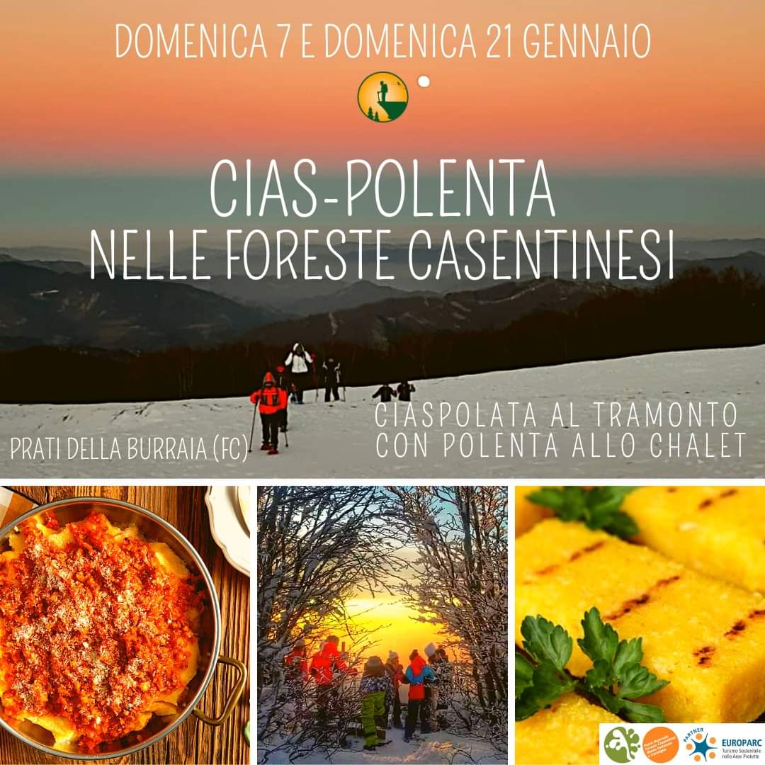 3 Marzo - Cias-polenta nelle Foreste Casentinesi