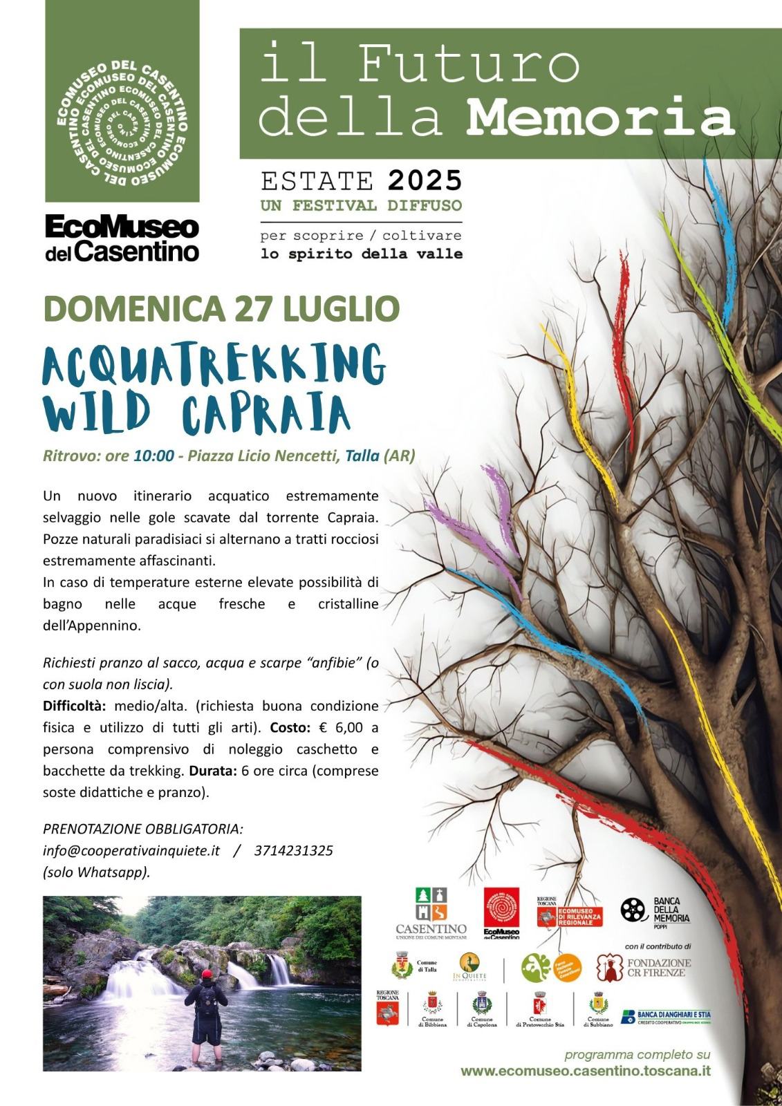 27 Luglio - Acquatrekking Wild Capraia
